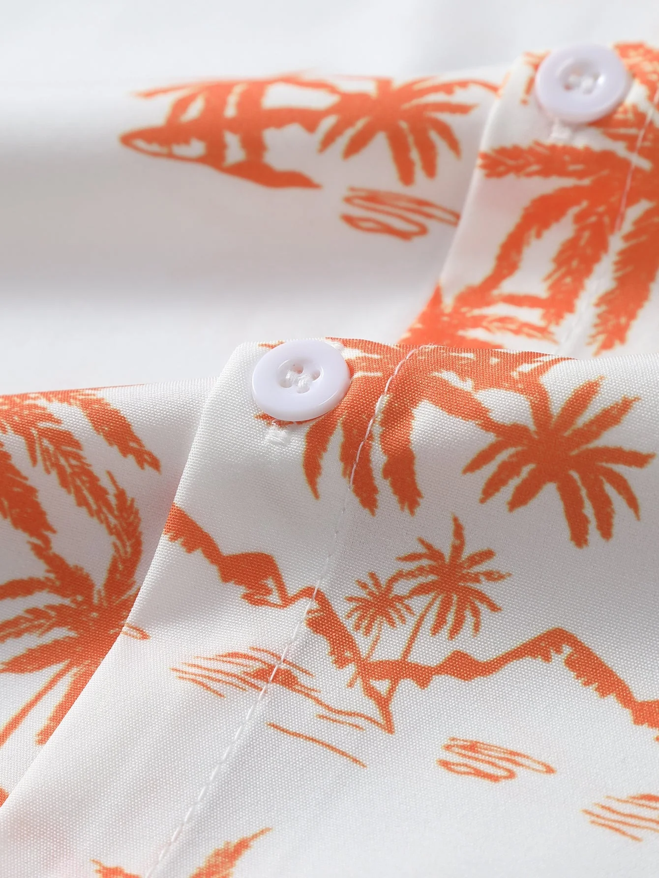 Hipólito® | Palm Tree Print Button Up Shirt & Swim Shorts - Image 5