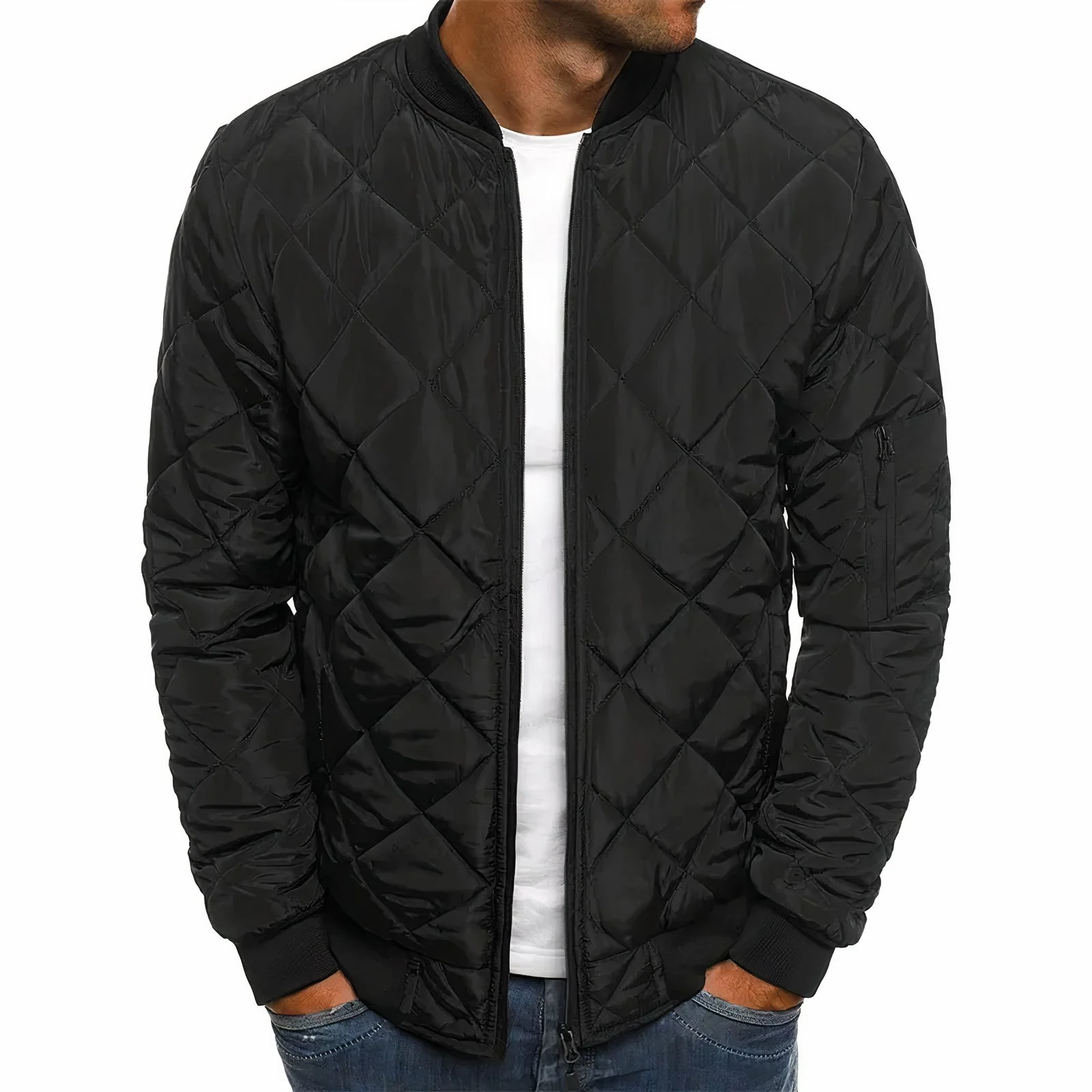 Hiram® | Classic Men'S Bomber Jacket For Winter - Image 2