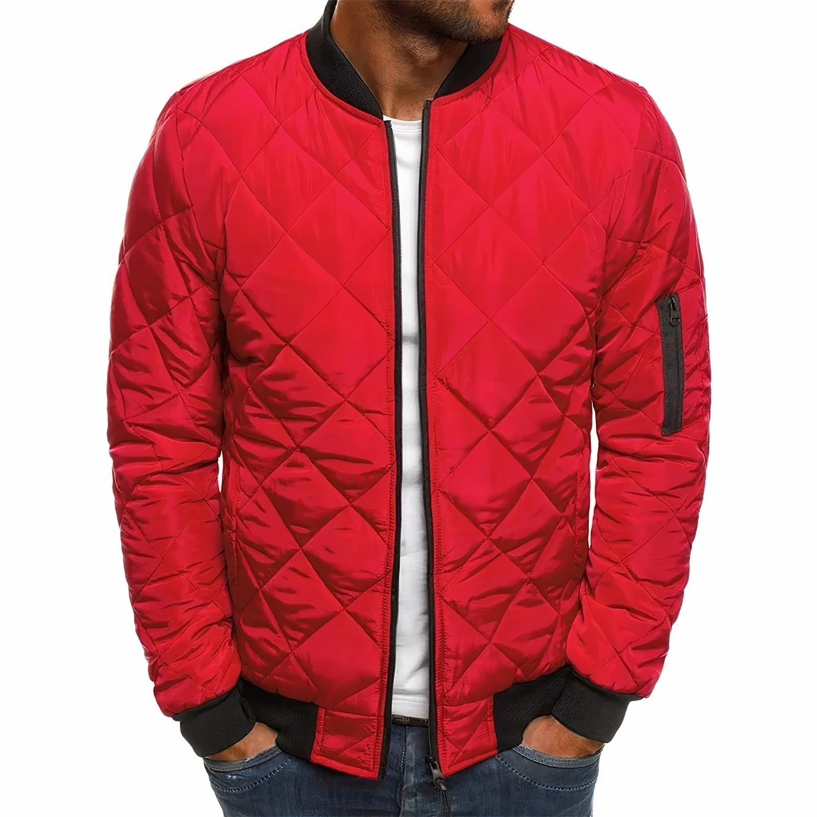 Hiram® | Classic Men'S Bomber Jacket For Winter - Image 5