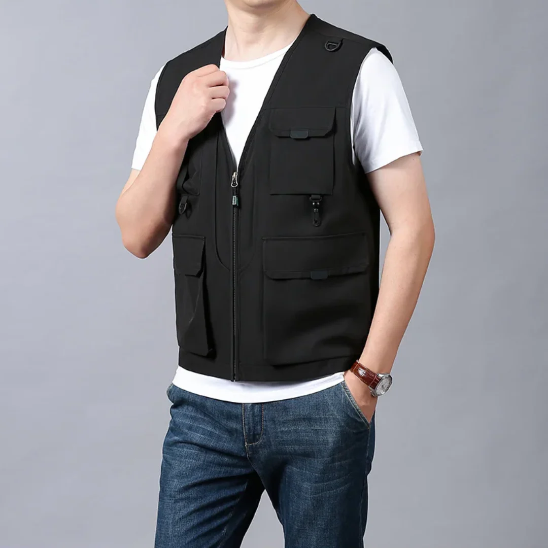 hola BREATHABLE MULTI-POCKET CARGO VEST - Image 12