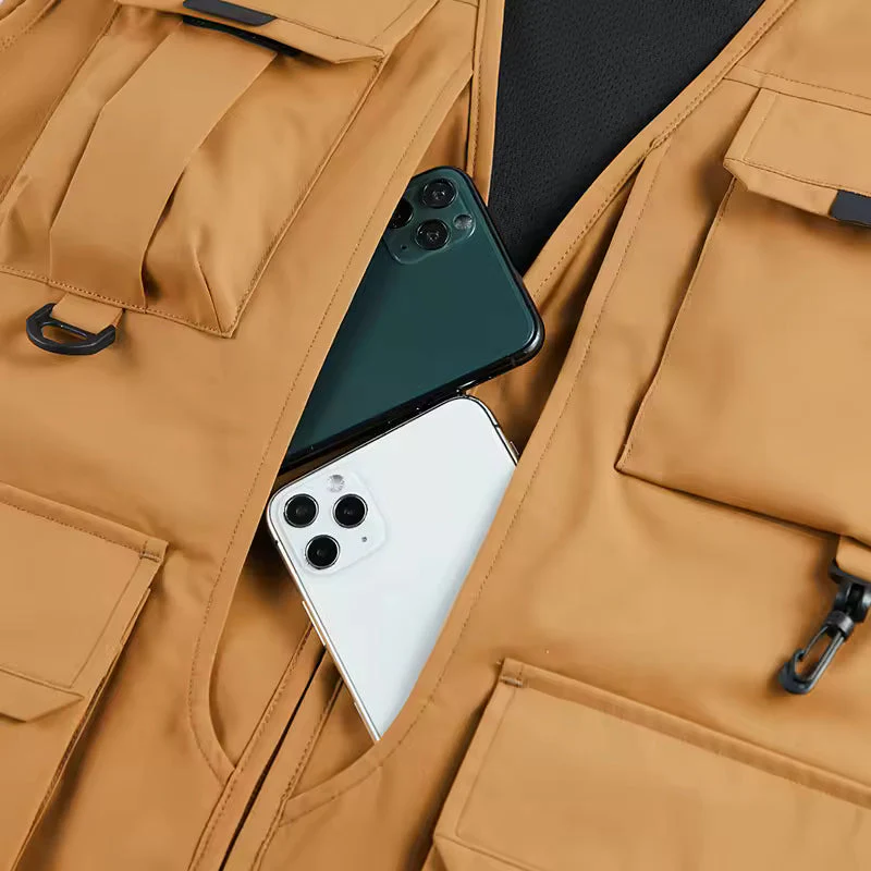 hola BREATHABLE MULTI-POCKET CARGO VEST - Image 16