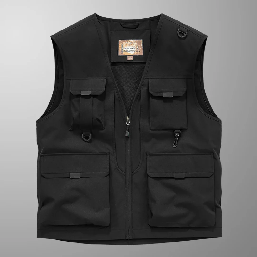 hola BREATHABLE MULTI-POCKET CARGO VEST - Image 5
