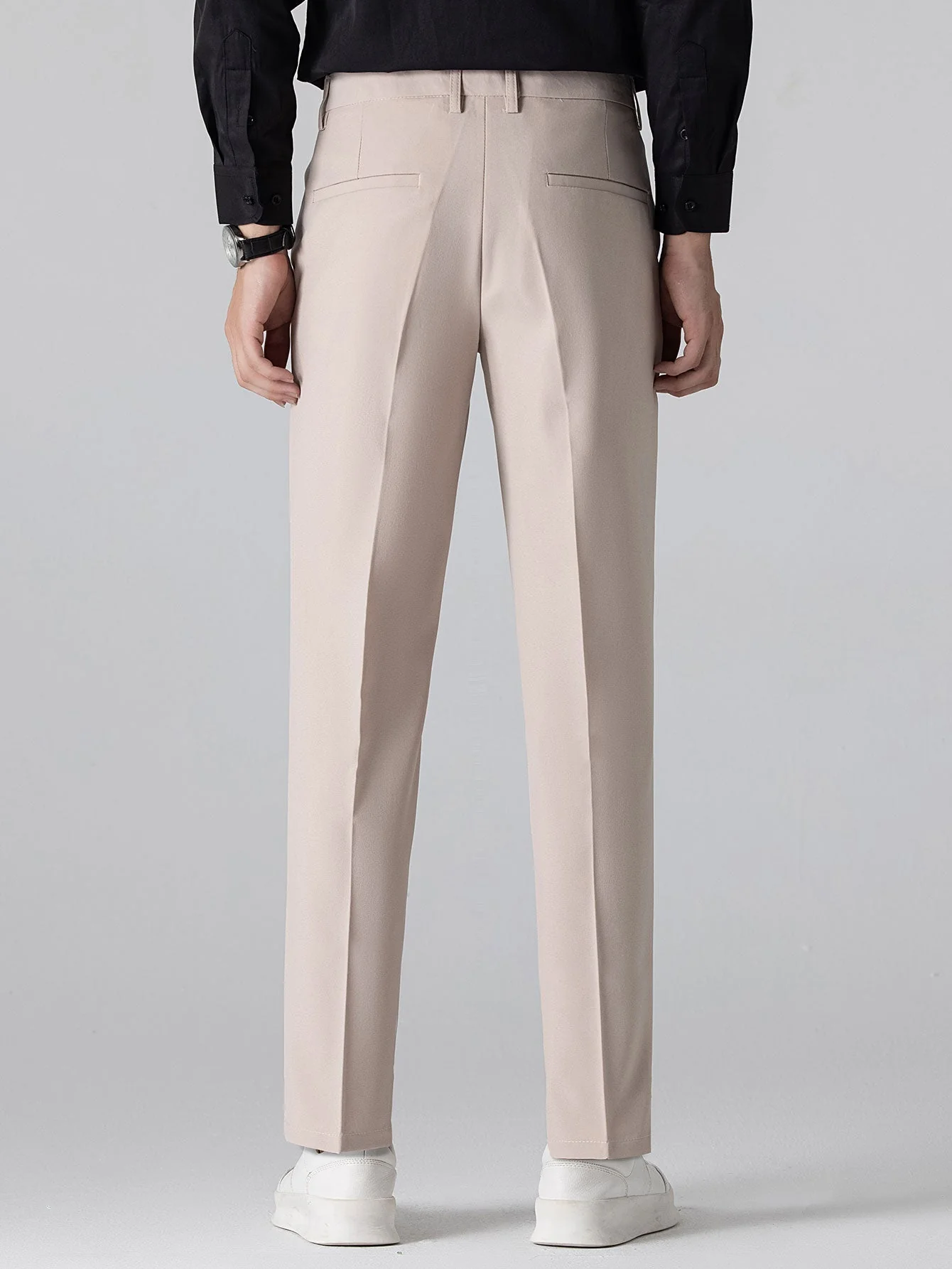 hola Geometric Jacquard Polo Shirt & Slim Fit Tapered Pants - Image 7