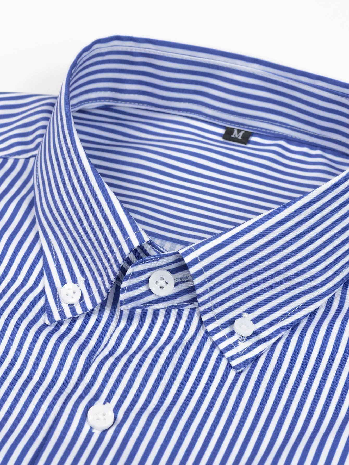 hola STRIPED LONG SLEEVE BUTTON-DOWN SHIRT - Image 21