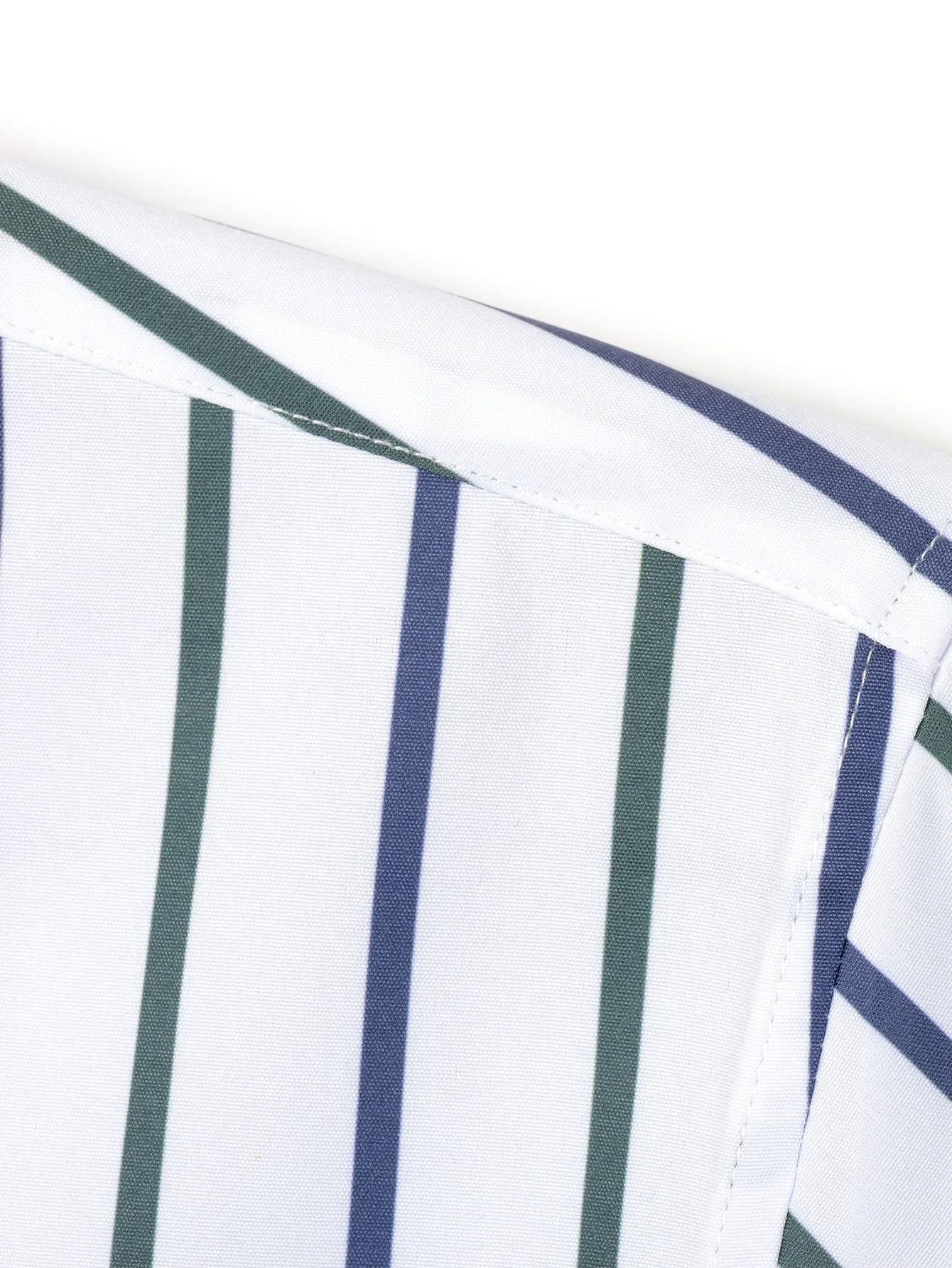 hola STRIPED LONG SLEEVE BUTTON-DOWN SHIRT - Image 29