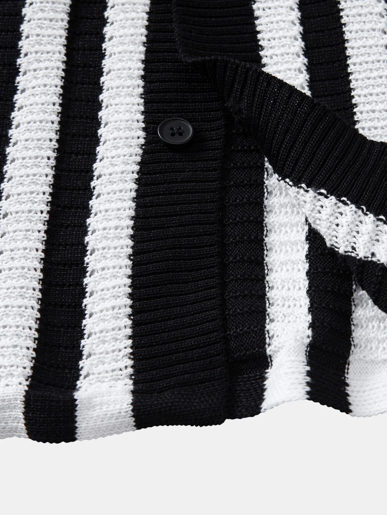 hola STRIPED SHIRT WITH DROP SHOULDERS - Image 8