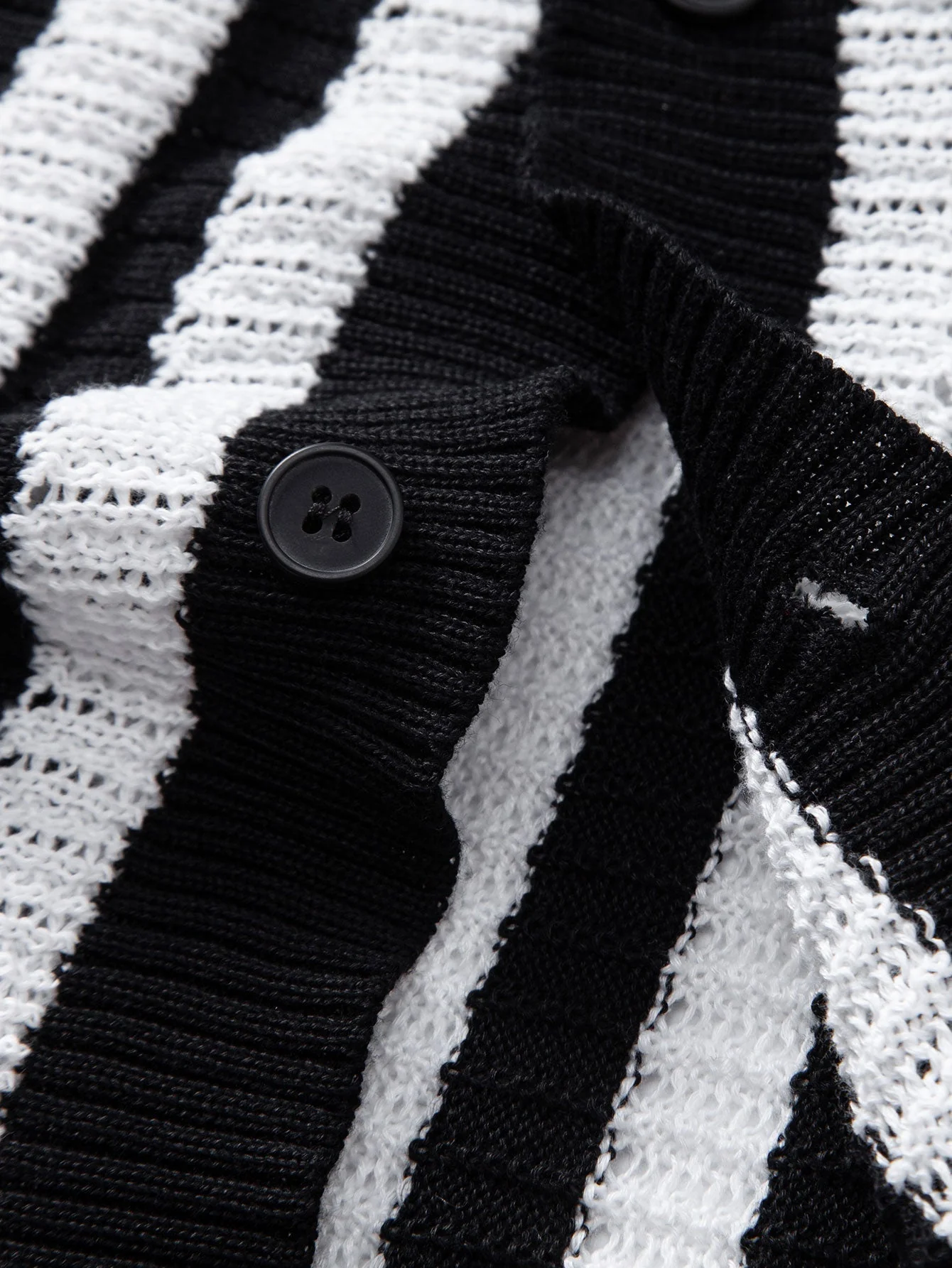 hola STRIPED SHIRT WITH DROP SHOULDERS - Image 9