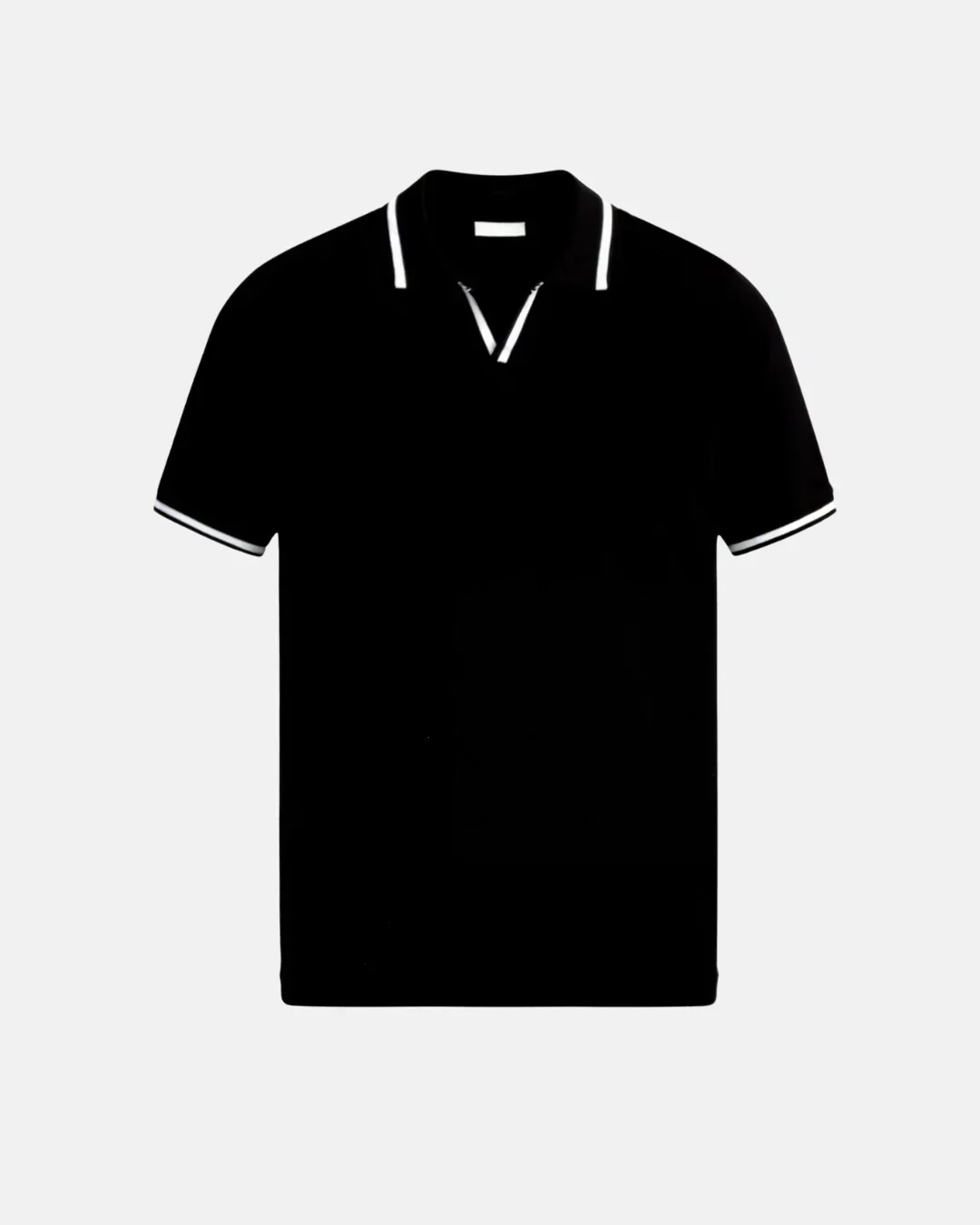 hola TAILOR-MADE PIQUÉ POLO SHIRT WITH CONTRASTING DETAILS - Image 6