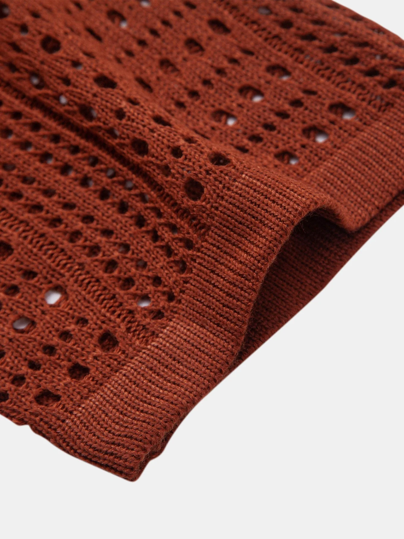 hola V-NECK KNITTED POLO - Image 11