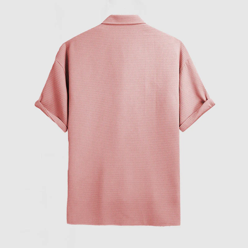 Holcombe® | Casual Men's Shirt With Waffle Pattern - Image 4