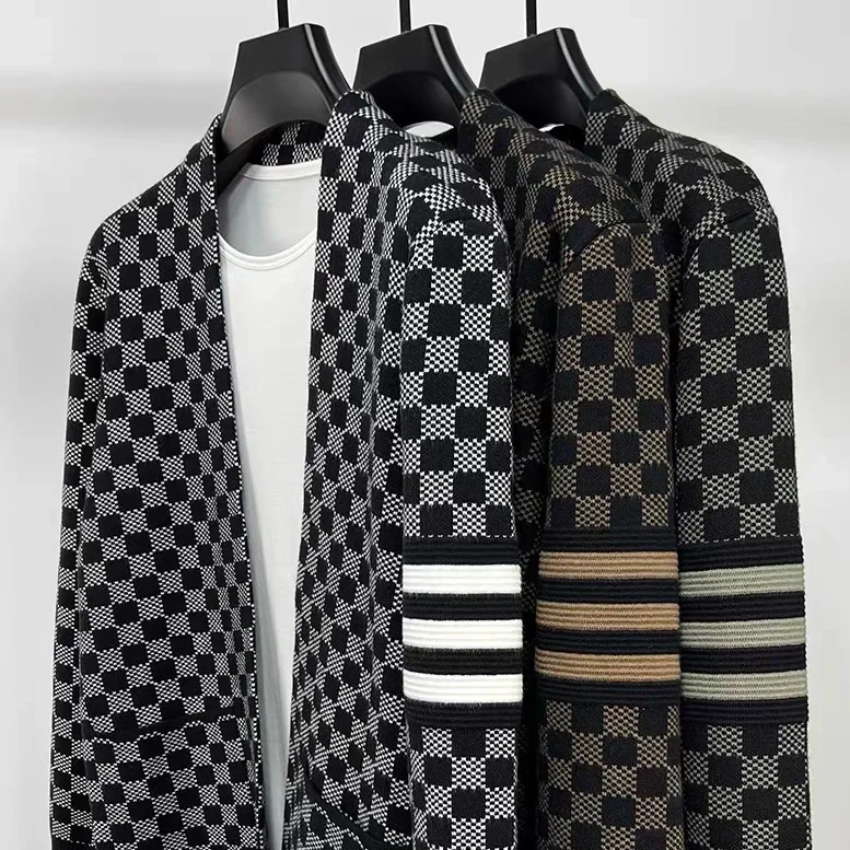 Holden® | Checked Cardigan For Men - Image 2