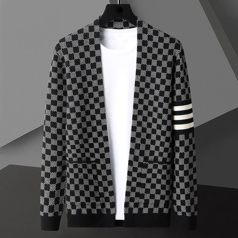 Holden® | Checked Cardigan For Men - Image 4
