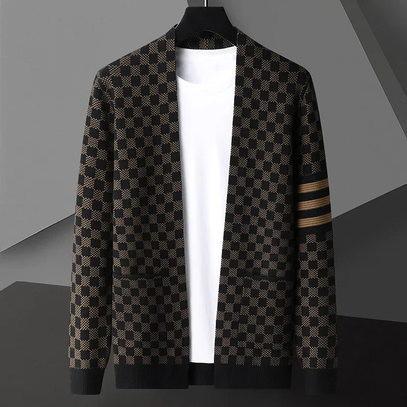 Holden® | Checked Cardigan For Men - Image 5