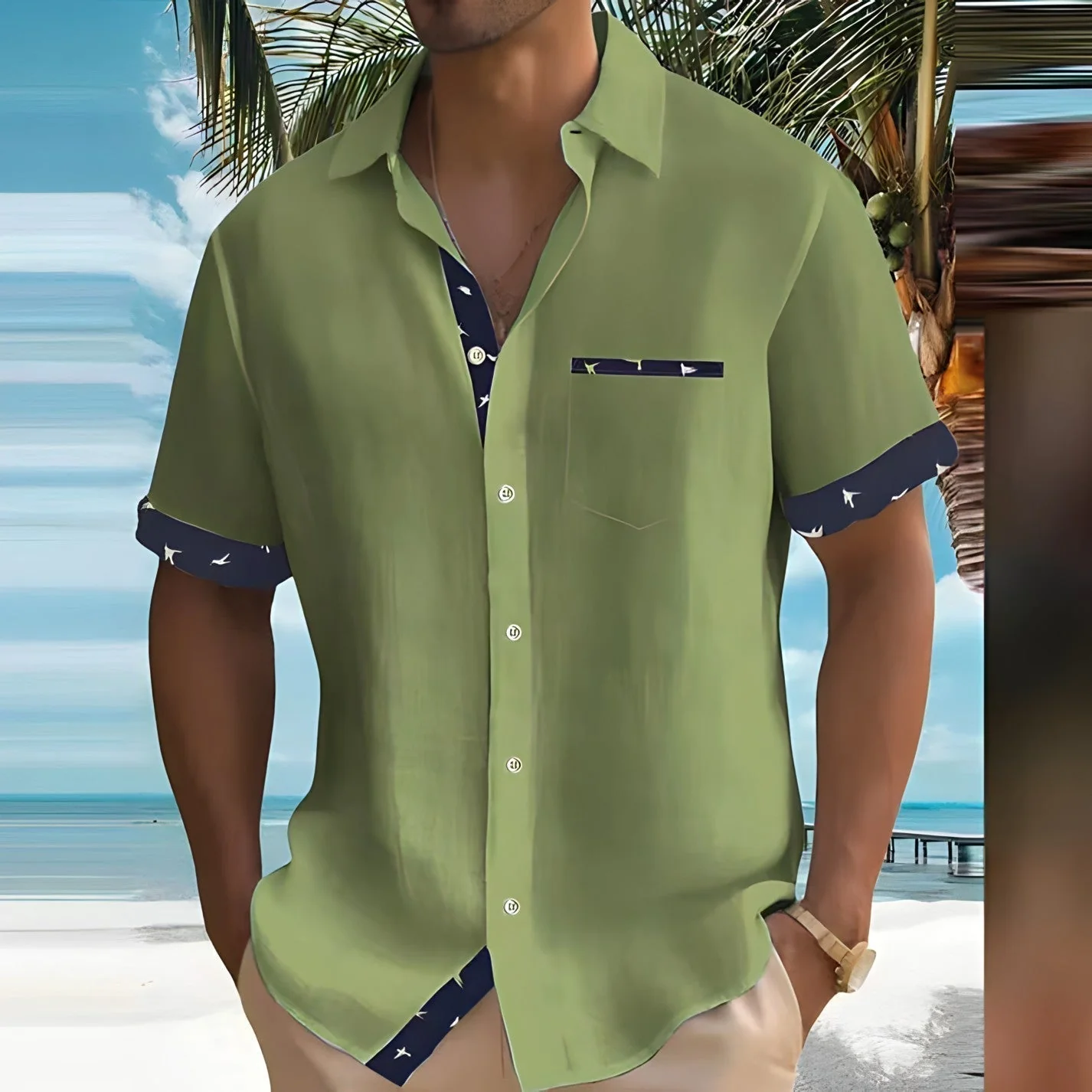Homer® | Casual Men'S Shirt For Summer - Image 5