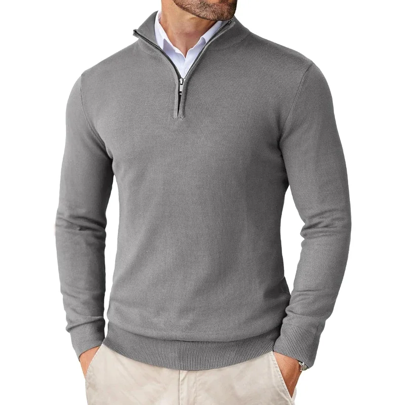 Homero® | Quarter Zip Up Sweater - Image 4