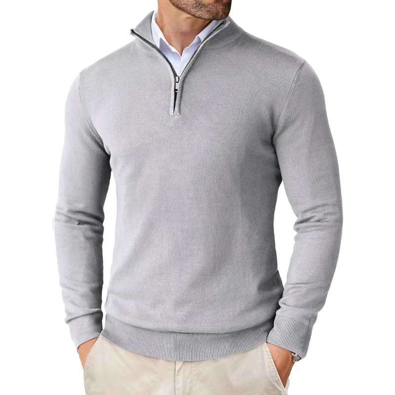 Homero® | Quarter Zip Up Sweater - Image 5
