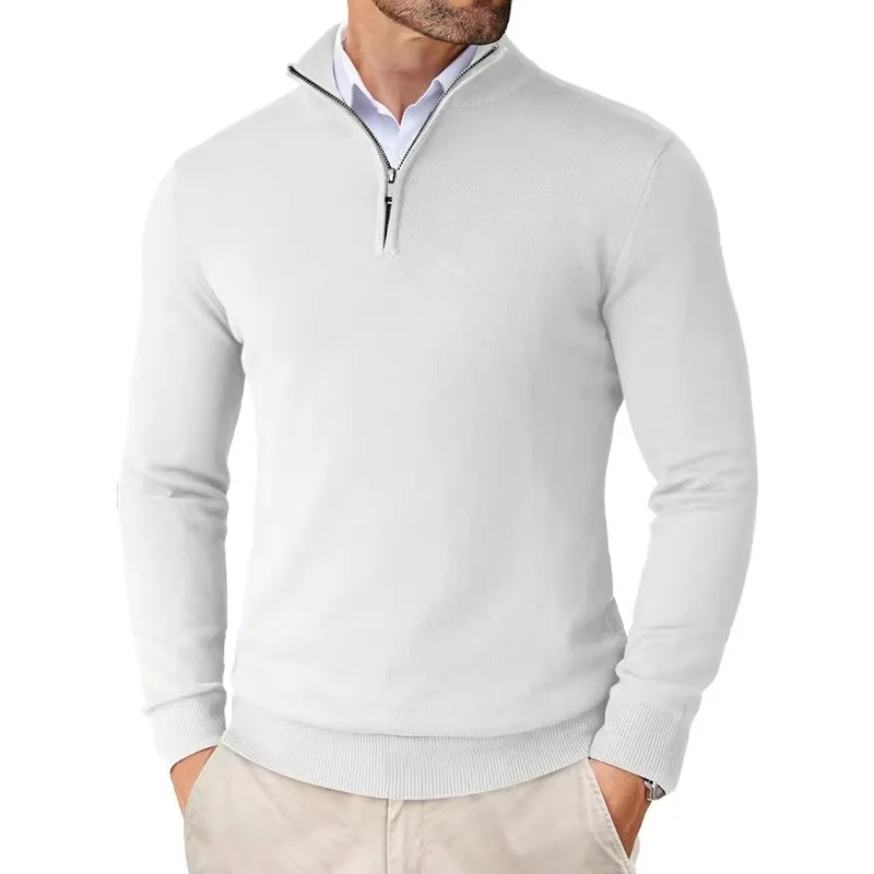 Homero® | Quarter Zip Up Sweater - Image 6