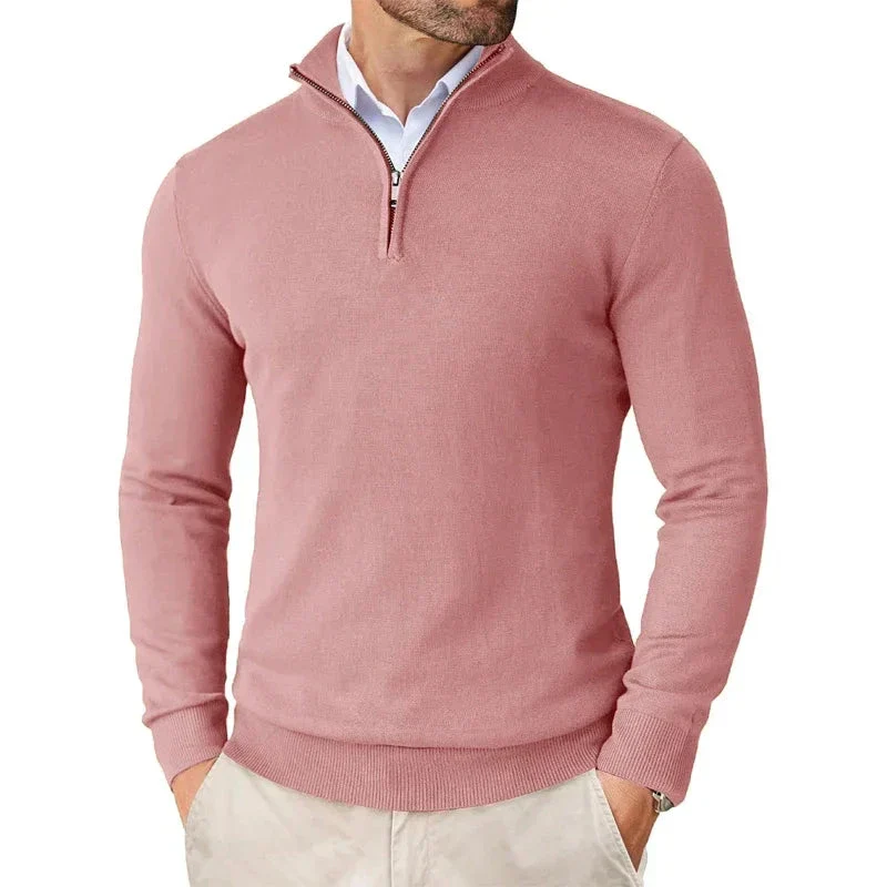 Homero® | Quarter Zip Up Sweater - Image 8