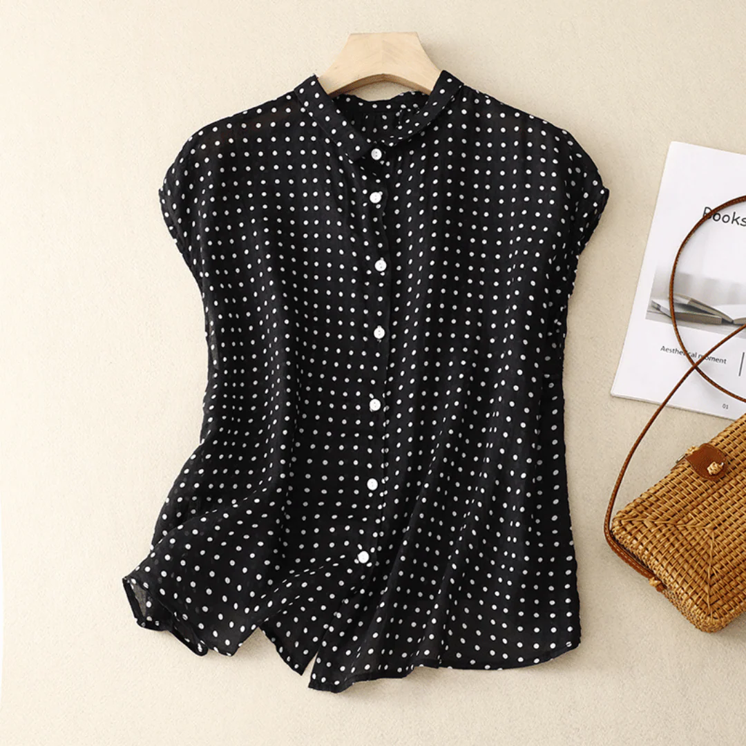 Homero | Irena Linen Blouse - Image 2