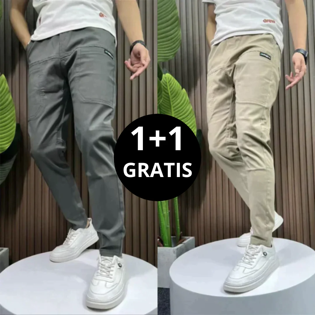 Honorio® | Stretchy Cargo Pants 1+1 Free - Image 3