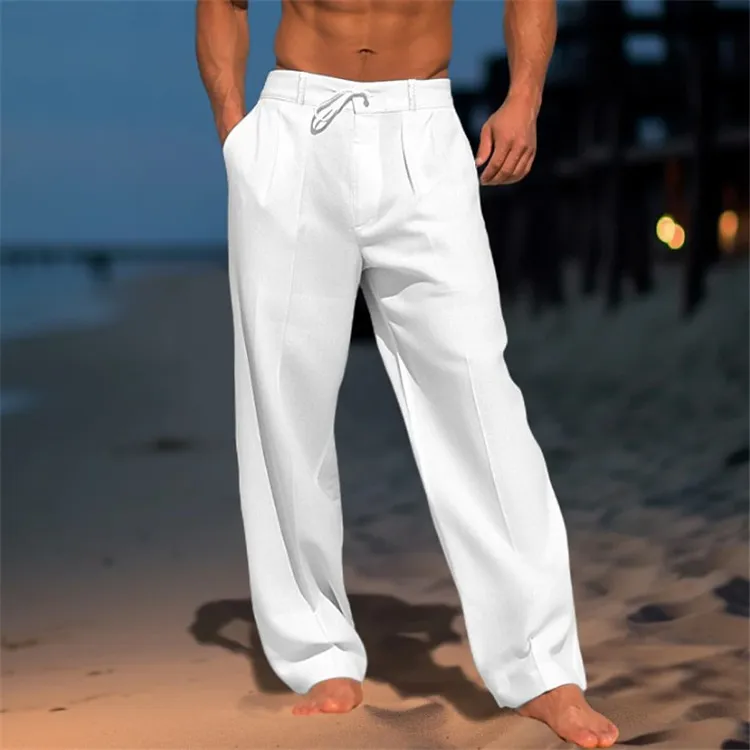 Horace® | Elegant Cotton Pants - Image 3