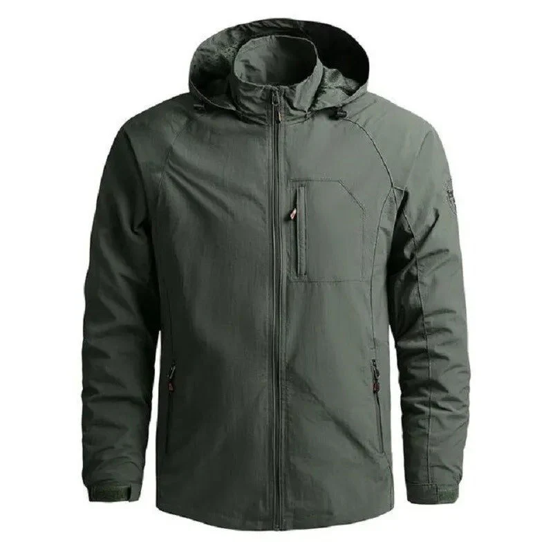 Horacio® | Men’s Lightweight Windbreaker With Zip Pockets - Image 4