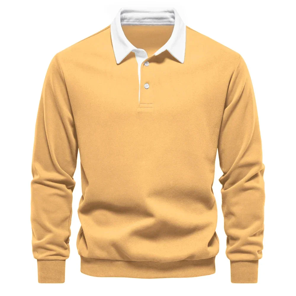 Hortensio® | Polo Neck Light Sweatshirt - Image 13