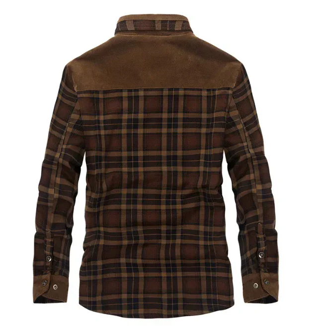 Houston | Lined Plaid Jacket - Image 2