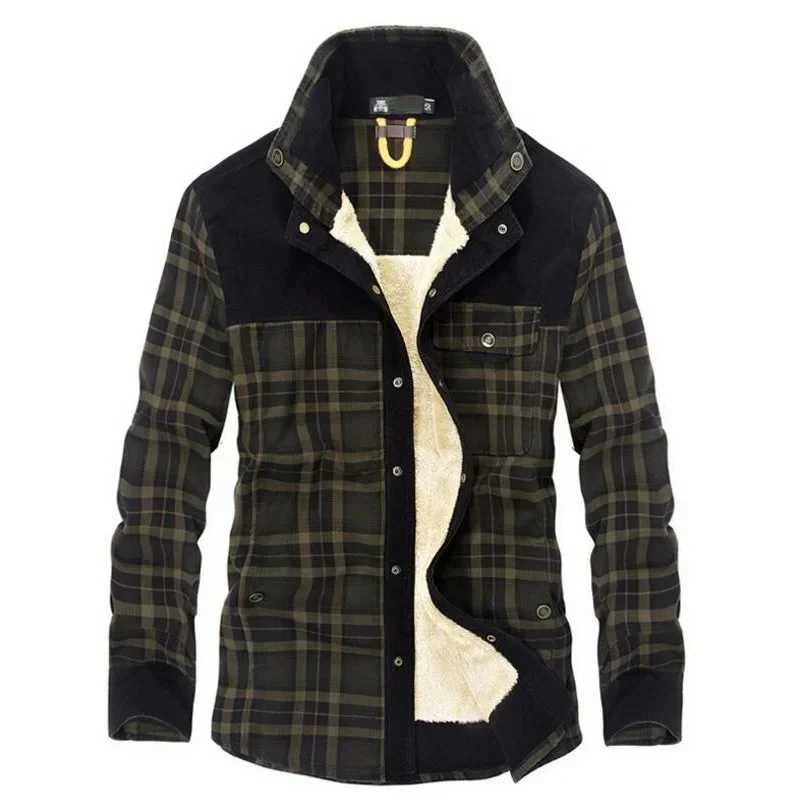 Houston | Lined Plaid Jacket - Image 3