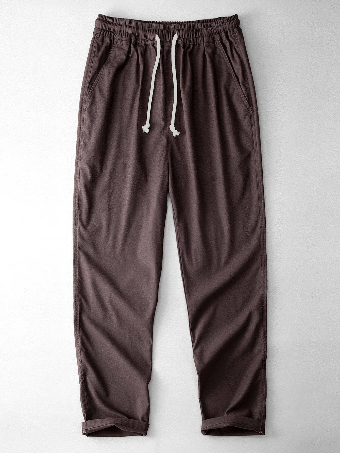 Hugh® | Geometric Jacquard Cuban Shirt & Straight Linen Pants - Image 14
