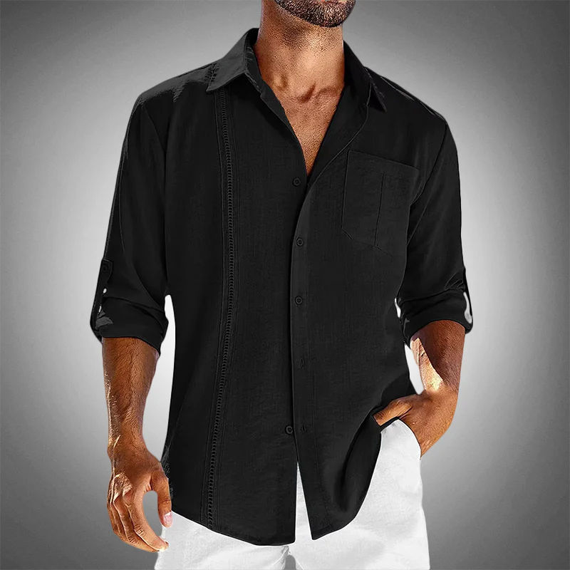 Hugh® | Retro Linen Summer Shirt For Men - Image 6