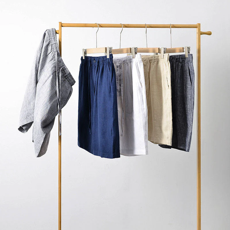 Hugo® | Lorenzo Linen Shorts - Image 8