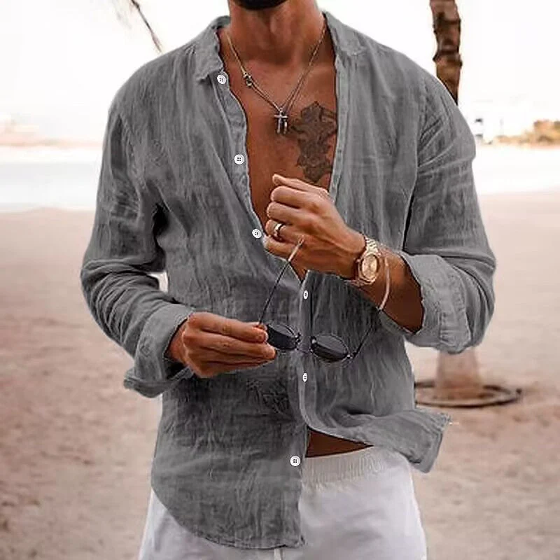 Hugo® | Men'S Cotton Casual Shirt - Image 2