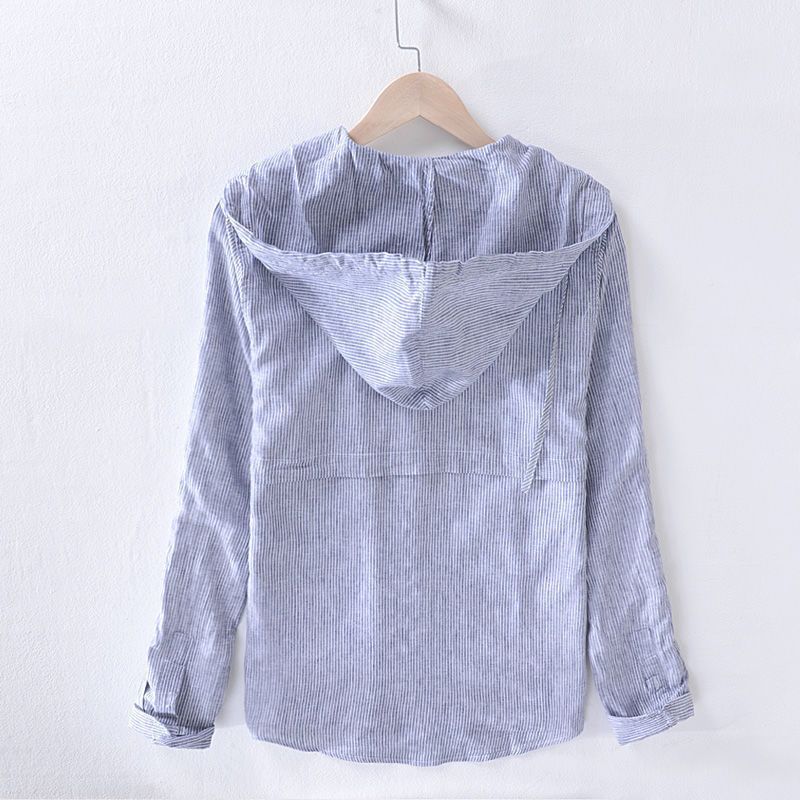 Hugo® | Premium Linen Hoodie - Image 3