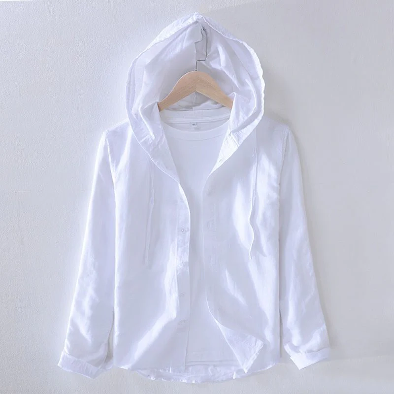 Hugo® | Premium Linen Hoodie - Image 6