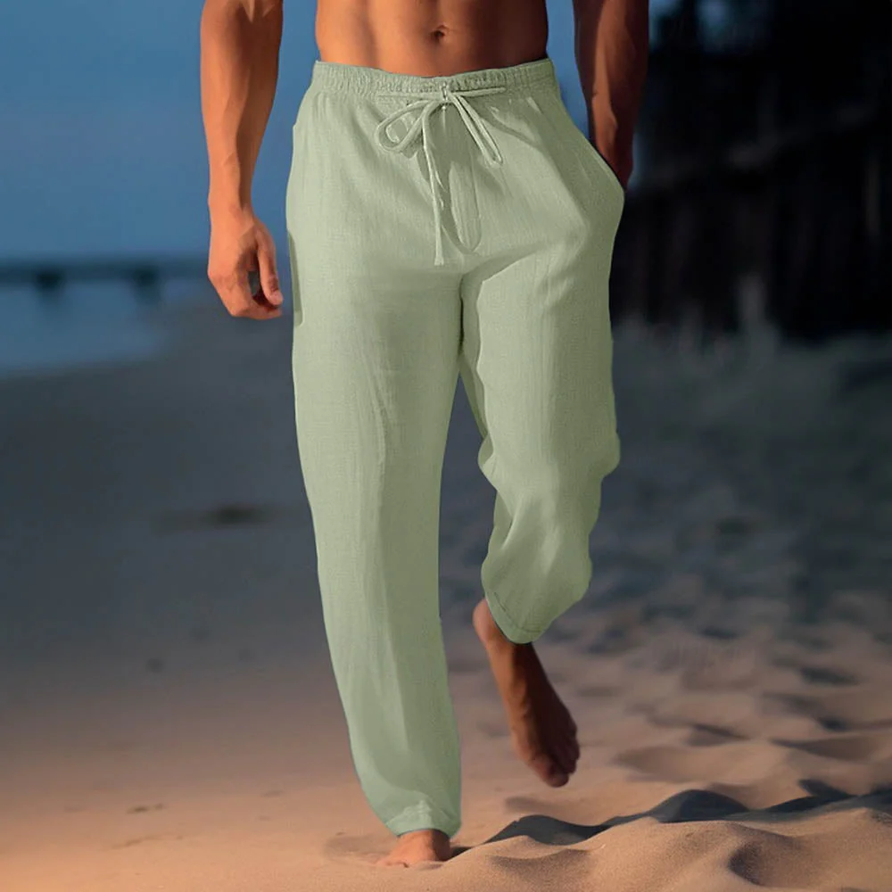 Hugo | Zakynthos Linen Pants - Image 3