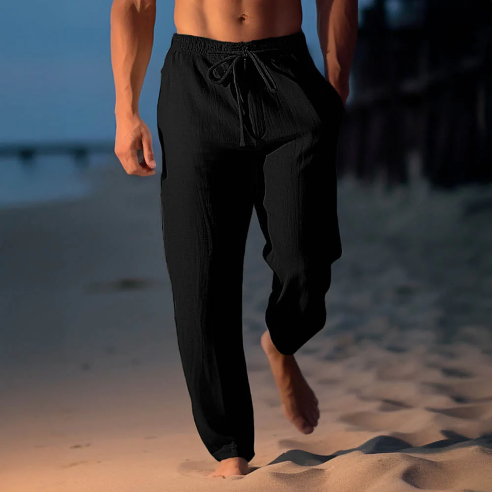 Hugo | Zakynthos Linen Pants - Image 6
