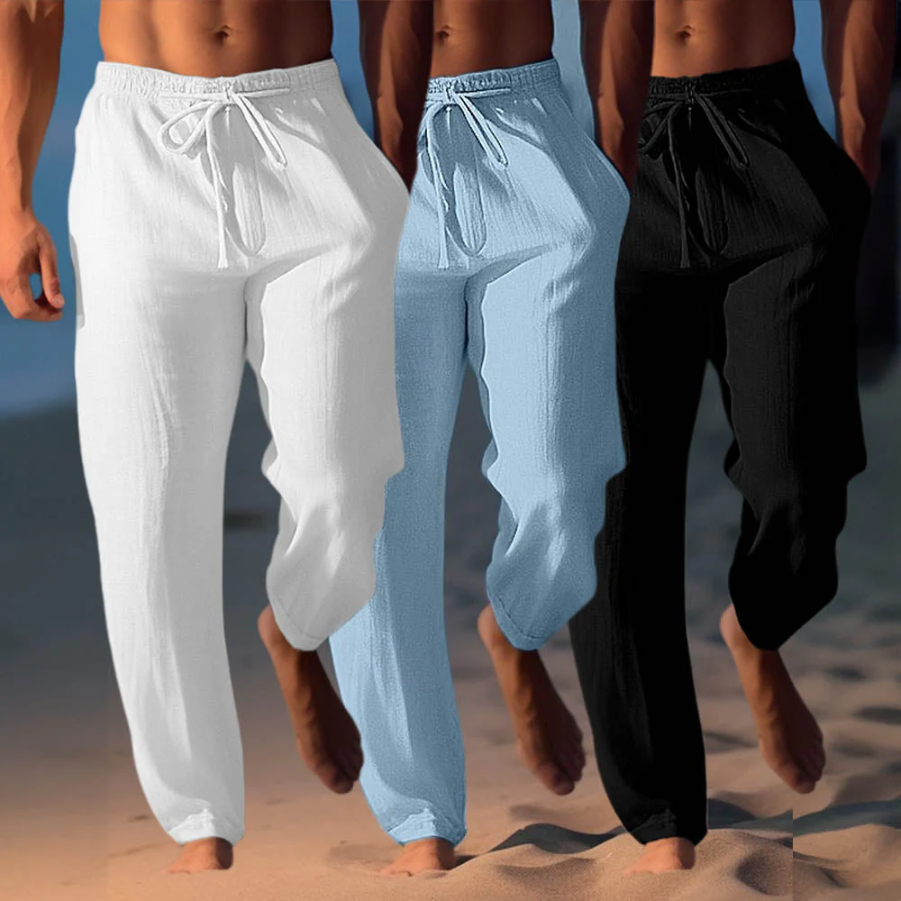 Hugo | Zakynthos Linen Pants - Image 8