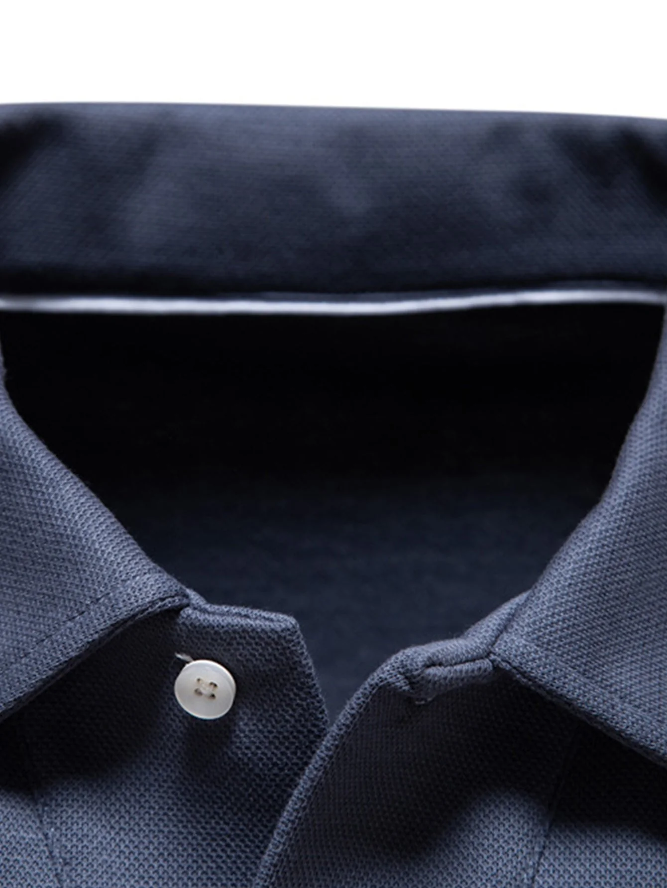 Humberto® | Long Sleeved V-Neck Polo Shirt - Image 6