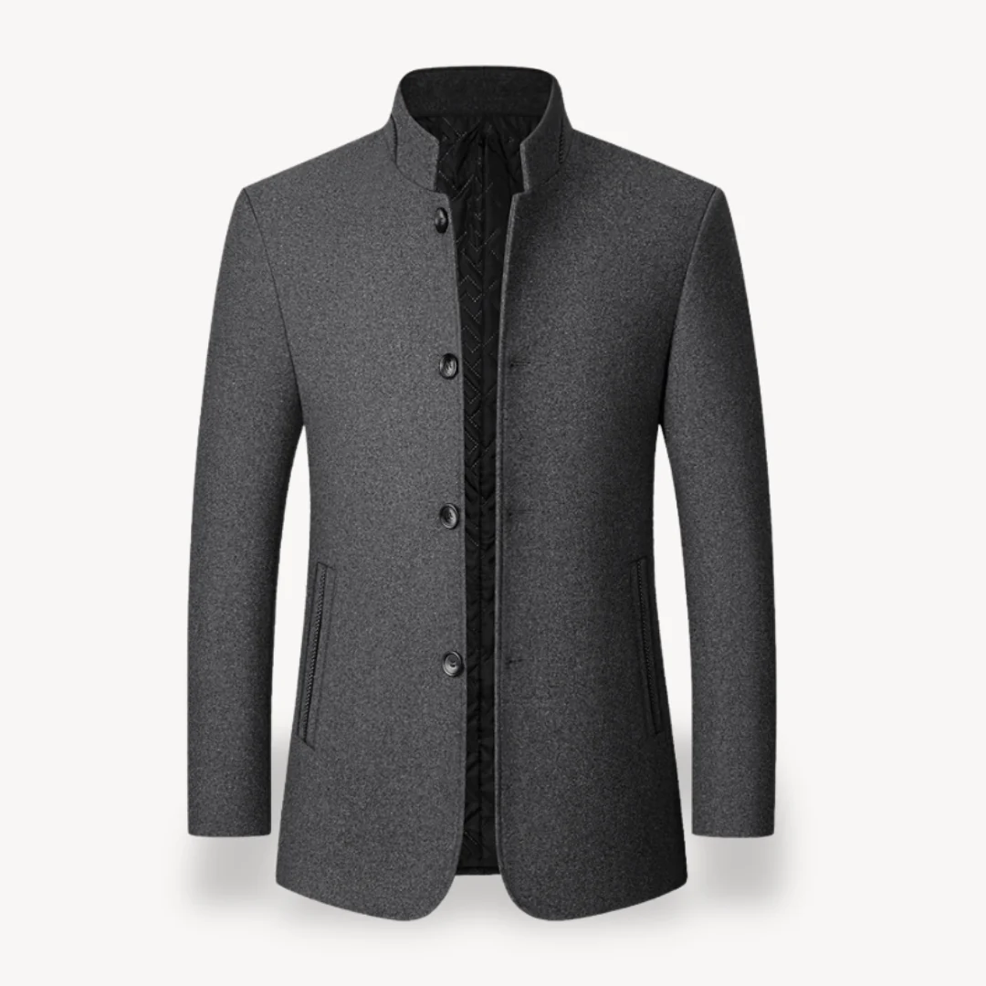 Humberto® | Men’s Winter Coat With Stand Collar - Image 3