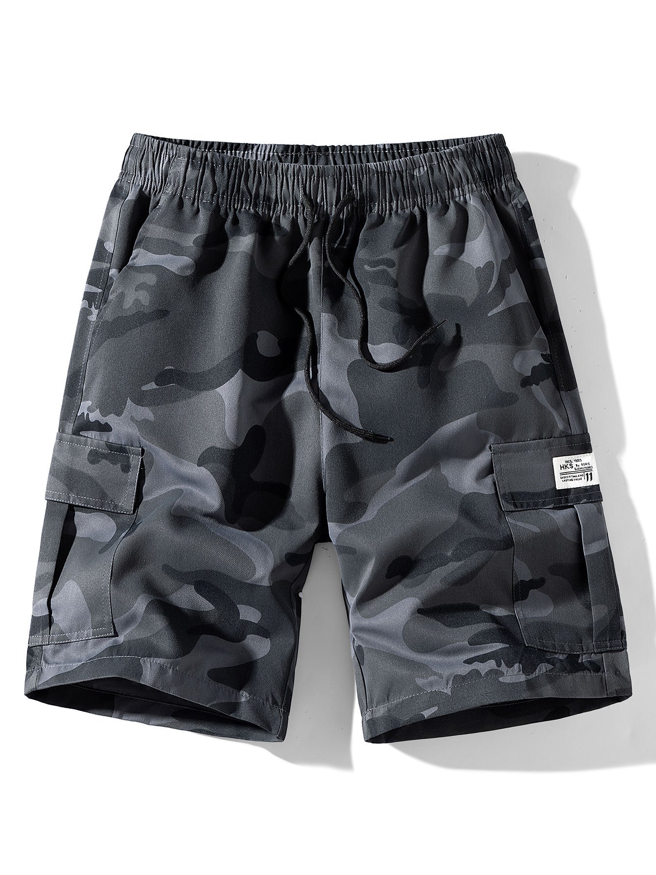 Humphrey® | Camouflage Drawstring Cargo Shorts - Image 5