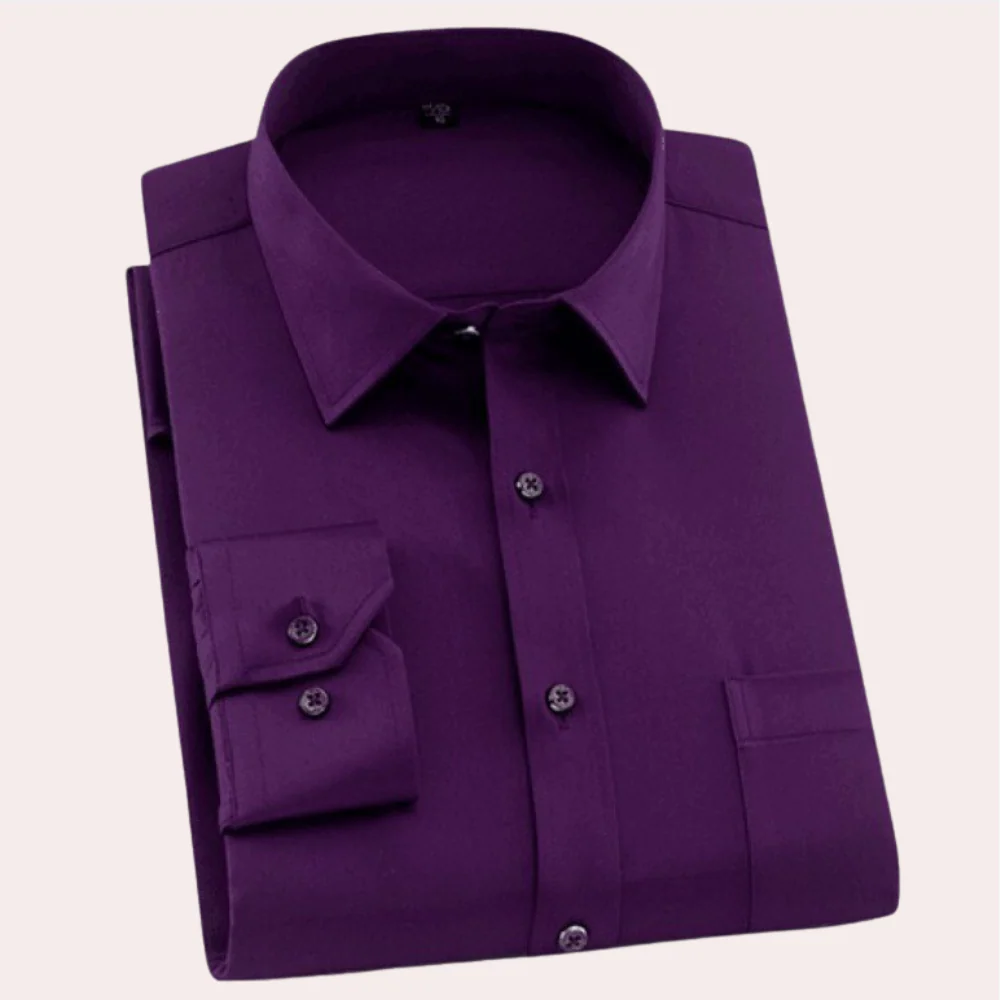 Humphrey® | Classic Wrinkle-Free Shirt For Men - Image 4