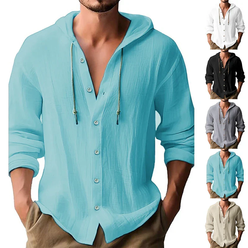 Hunter® | Linen Hoodie Shirt - Image 2