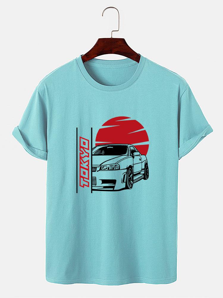 Hunter® | Tokyo Car Print T-Shirt - Image 10