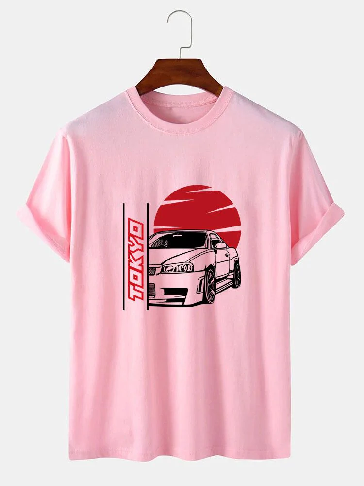 Hunter® | Tokyo Car Print T-Shirt - Image 11
