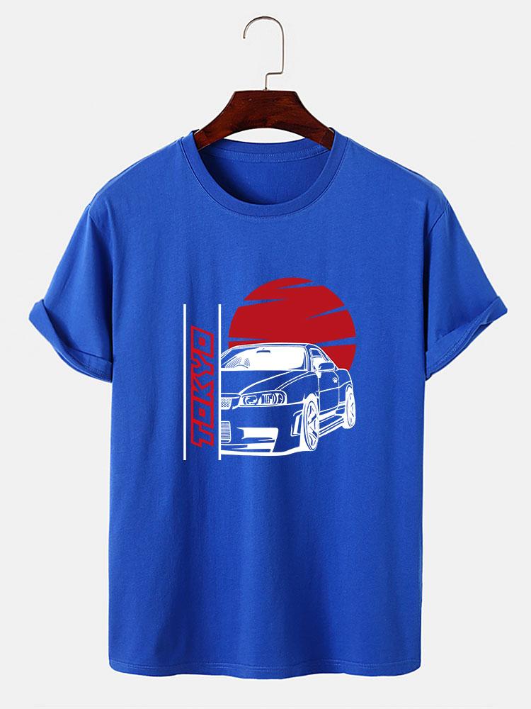 Hunter® | Tokyo Car Print T-Shirt - Image 7
