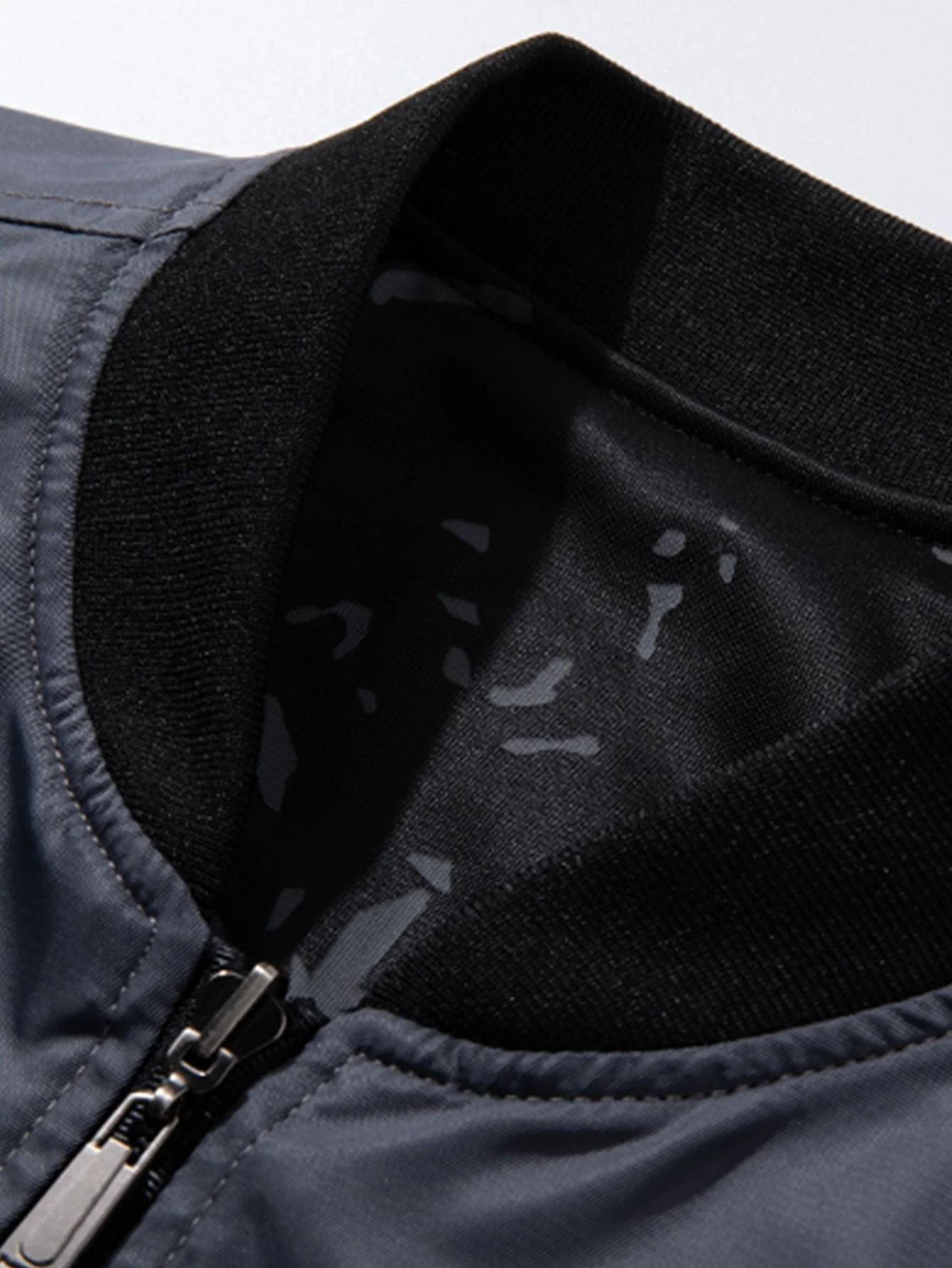 Hunter | Reversible NASA Embroidered Patch Bomber Jacket - Image 10