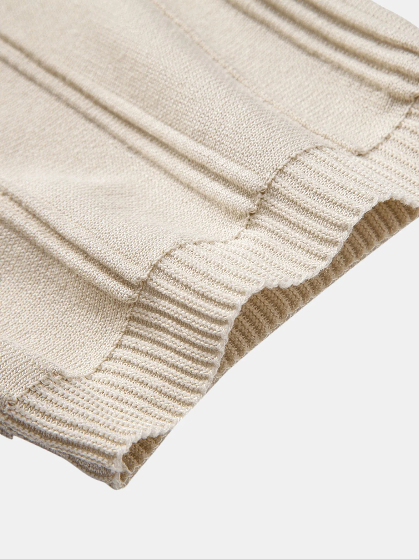 Hunter | Stripe Jacquard Zipper Knit Polo Shirt - Image 4