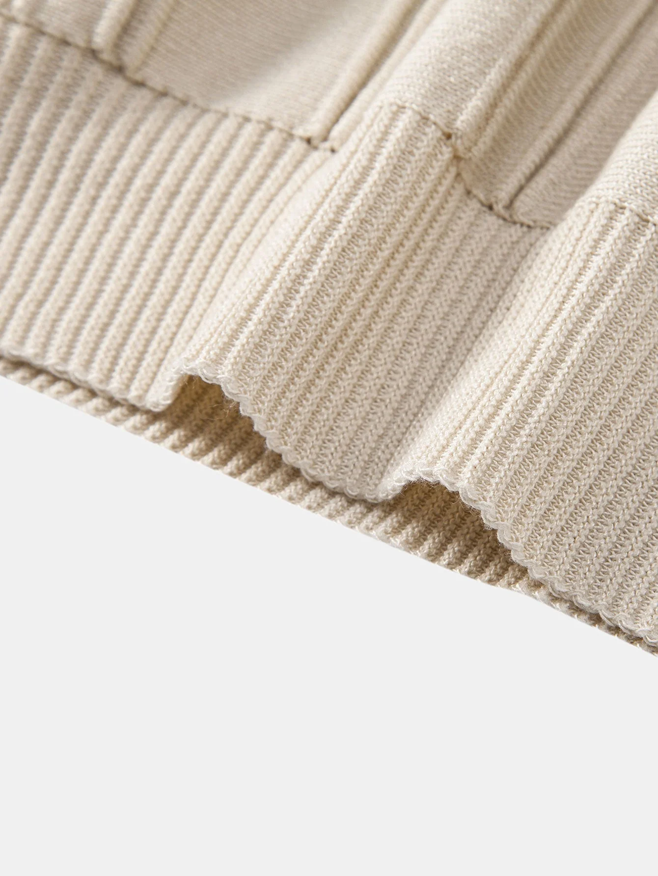 Hunter | Stripe Jacquard Zipper Knit Polo Shirt - Image 5