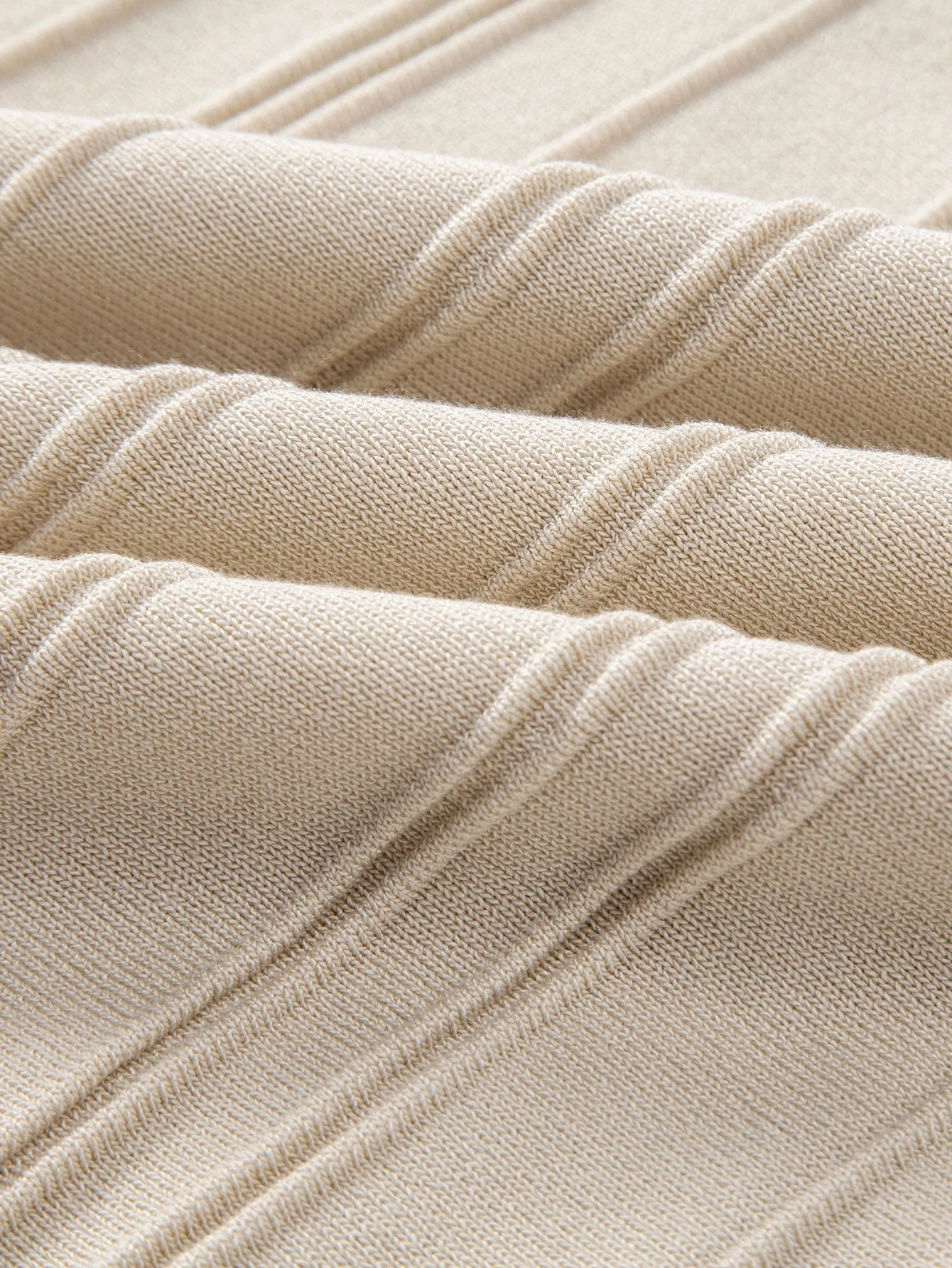Hunter | Stripe Jacquard Zipper Knit Polo Shirt - Image 6
